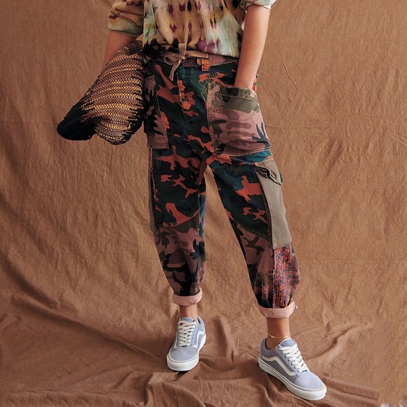 Free People Pants - Zion Printed Harem Pants